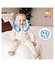 SafeChamp Skyler Baby Travel Pillow Infant Head and Neck Support Pillow for Car Seat Pushchair - Blue