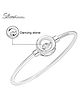 Silverium Sterling Silver 92.5% BIS Hallmarked Round Dancing Kada