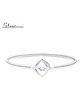 Silverium Sterling Silver 92.5% BIS Hallmarked Marquise Shaped Dancing Kada