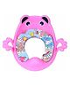 Maanit Toilet Trainer Soft Cushion Baby Potty Seat With Handle And Back Support Toilet Seat For Western Toilet Potty Seat - Pink
