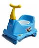 Maanit Scooter Style Baby Potty Seat with Removable Lid Potty Seat - Blue