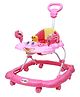 Maanit Musical 3 in 1 Walker With Parent Rod - Pink