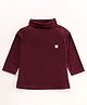 Orrigany Full Sleeves Pullover Solid - Maroon