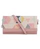 The Clownfish Erika Printed Wallet Purse Sling Bag with Multiple Card Slots & Shoulder Belt - Multicolour 