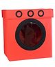 My Gift Booth Washing Machine Style Laundry Box - Red