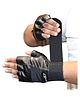 MuscleXP Firm Stud Workout Gym Gloves - Jet Black