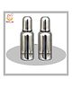 SafeChamp Missile Sterilizable 304 Grade Joint Less Steel Feeding Bottle P2 Silver - 250 ml