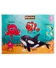 WISSEN Marine Habitat Learning Puzzle Game  (color may vary) - 12 Pieces