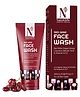 NutriGlow Advanced Organics Red Wine Face Wash For Anti Aging Acne Prone & Oily Skin Deeply Cleanse Skin All Day- 100 ml
