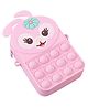 Syga Pop It Shoulder Bag With Flower Applique - Light Pink