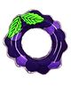 Fingo Brain Grapes Shape Water Teether - Blue