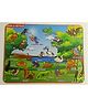 Fingo Brain Wooden Knob Puzzle Birds & Reptiles Multicolour - 20 Pieces