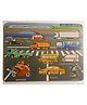 Fingo Brain Wooden Board Puzzle Road & Rail Transport Multicolour - 12 Pieces