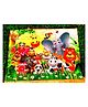 Fingo Brain Jigsaw Puzzle In Wooden Jumbo Size  (Wild Animal) Multicolour - 30 Pieces