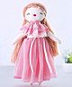Bonfino Lacey Soft Candy Doll Pink - Height 28.5 cm