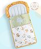 Bonfino Premium Cotton Nest Bag African Safari Print - Yellow