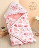 Bonfino Premium Cotton Quilted Hooded Wrapper Cup CakePrint