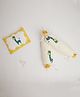 Masaya- Pillow & Bolster Set- Gira the Giraffe- Teal Blue