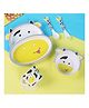 Sanjary Bamboo Tableware Cow Shape - Yellow