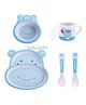 Sanjary Bamboo Tableware Hippo (Colour May Vary)