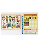 A&A Kreative Box Wooden Puzzle Community Helper With 2 Responsibility Cards - 9 Pieces