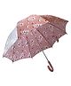 Little Surprise Box Ms Isabel Andrew Cherry Blossom Printed Umbrella - Peach