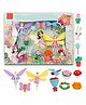 Fiddlerz Erasers for Kids Beautiful Fairy Theme Mini Erasers Toy Take Apart & Assemble Puzzle School Stationary Kit Return Gifts for Kids 13 Pieces (Assorted Color)