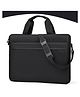 MOMISY Laptop Sleeve with Adjustable Strap - Black