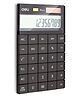 Deli E1589 - 12 Digit Modern Calculator, Desktop Calculator, Black, Pack of 1