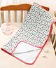 Bonfino Premium Cotton Diaper Changing Mat Macaroon Print - Pink