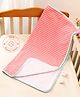 Bonfino Premium Cotton Diaper Changing Mat Stripes Print - Pink