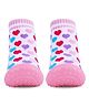 U grow Baby Anti Skid Breathable Soft Socks Shoes- Pink