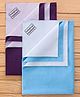 Babyhug Waterproof Bed Protector Sheet Pack of 2 Medium - Blue & Purple