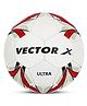 Vector X Ultra PVC Machine Stitched Football - White