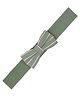 Funkrafts Striped Bow Detailed Headbands - Green