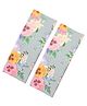 Funkrafts Set Of 2 Floral Hair Clips - Light Blue