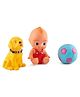Speedage Mix Squzee Toys Pack of 3 ( Colour May Vary)