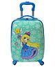 D Paradise Hard Case Trolley Bag Fairy Print - Blue