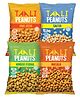 Taali Peanuts Variety Pack | 4 Flavours| Roasted- Not fried| Unlimited Crunch|140g Pack of 4 