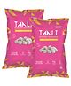 Taali Himalayan Pink Salt Makhana | Roasted- Not fried | Crunchy Superfood Snack for Kids|60g pack of 2