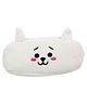 Awestuffs RJ BT21 BTS Character Pencil Pouch Soft Toys for Children Kids Favorite Pencil Box and Cosmetic Pouch for Girls Multi-Functional Pen Pouch - White