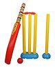 Mingkids Cricket kit for Kids Plastic Set for Activity Bat & Ball Set Playing Outdoor and Indoor Baby Sports Game Toy Best Birthday - (Colour May Vary)