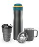 Headway Leader's Trio Oslo Bottle Java Mug & North Mug Stellar Grey - 750 ml 360 ml & 360 ml