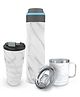 Headway Leader's Plus Trio Combo Oslo Bottle & Java Mug and North Mug Cosmic White - 750 ml 600 ml & 360 ml