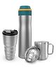 Headway Leader's Plus Trio Combo Oslo Bottle & Java Mug and North Mug Cosmic Grey - 750 ml 600 ml & 360 ml