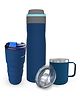 Headway Leader's Plus Trio Combo Oslo Bottle & Java Mug and North Mug Meridian Blue - 750 ml 600 ml & 360 ml