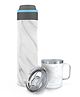 Headway Nexus Duo Combo Oslo Bottle & North Mug Cosmic White - 750 ml & 360 ml