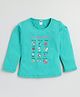 Nottie Planet Full Sleeves This Years Plan Printed T Shirt - Green
