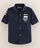 Jash Kids Full Sleeves Shirt Placement Print- Blue