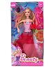 Smiles Creations Beauty Doll With Rose Pink - 29 cm